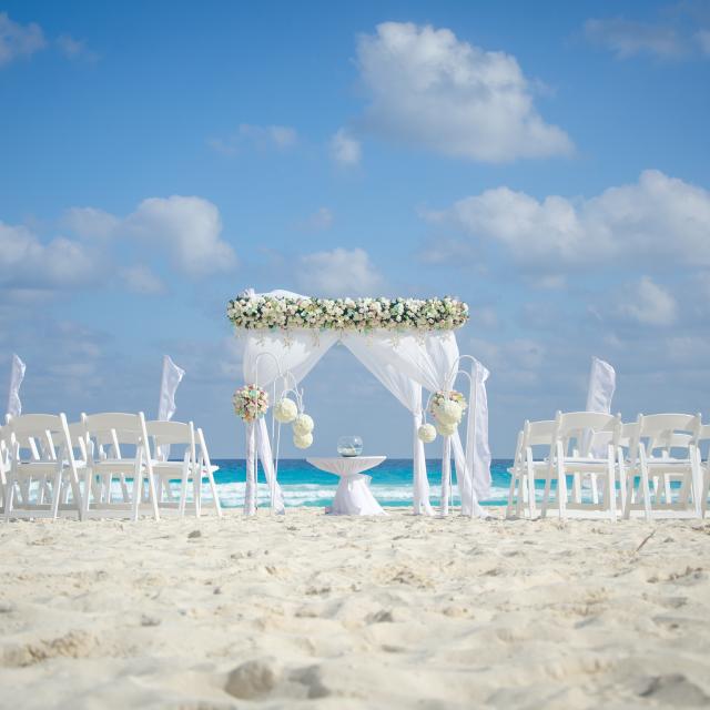 Beach Ceremony Setup